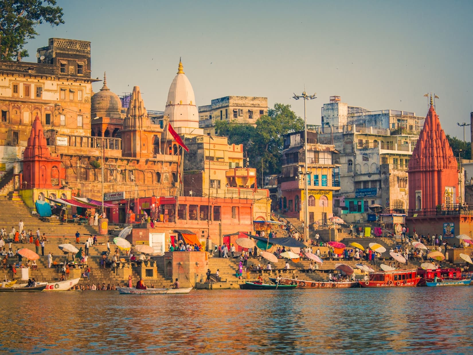 Varanasi: heilige rivier de Ganges