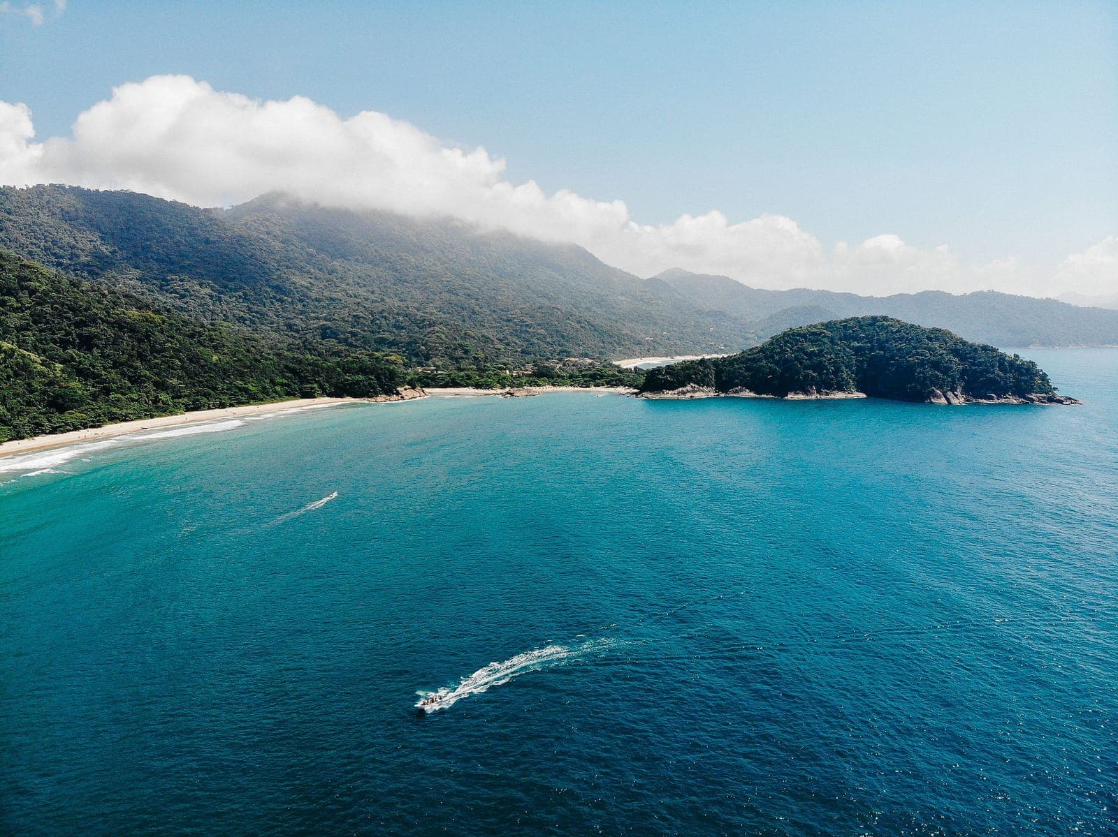 Ilha Grande en kust