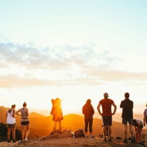 Reistips online - hike groepsreis uitzicht