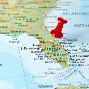 Reistips online - Florida kaart